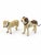 Victorian Great for Decor - Late 19th C. Antique German Hide-Covered Miniature Putz Farm Animals - Lot of 11 For Sale - Image 3 of 9