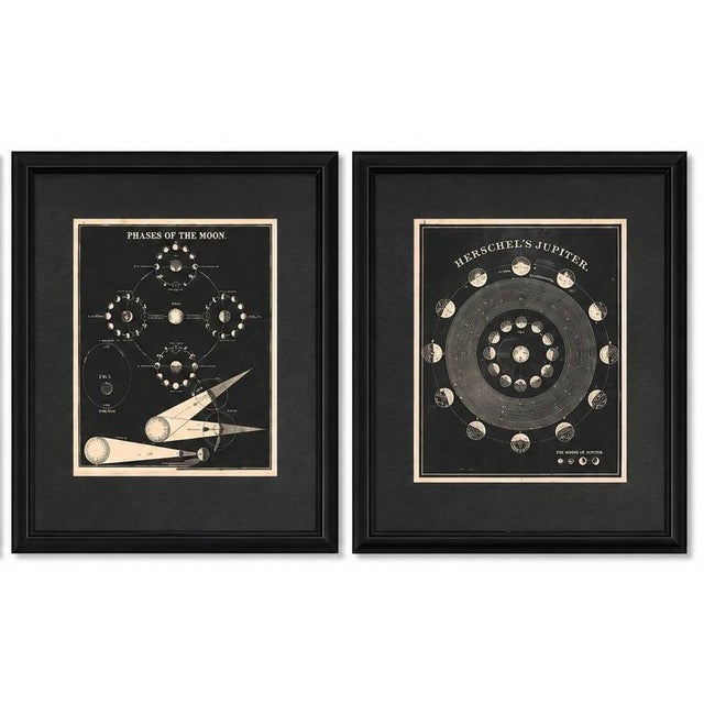 Mid 19th Century 1848 Asa Smith Illustrated Astronomy – Complete 30-Plate Framed Original Celestial Gallery Wall For Sale - Image 5 of 9