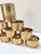 Vintage Solid Brass Banded Napkin Rings – Set of 11 For Sale - Image 4 of 8