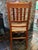1990s 1990s Eight Charles Shackleton Hand-Hewn American Cherry Cottage Dining Chairs With Rush Seats For Sale - Image 5 of 5