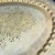 Mid Century Modern Wood and Brass Tray Collapsable Table For Sale In West Palm - Image 6 of 7