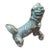 1920s 44 Inches Tall Life Size Hand Forged Grand Bronze Chinese Imperial For Sale