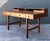 Mid-Century Modern Vintage MCM Peter Lovig Nielsen for Hedensted Mobelfabrik Flip Top Teak Writing Desk For Sale - Image 3 of 12