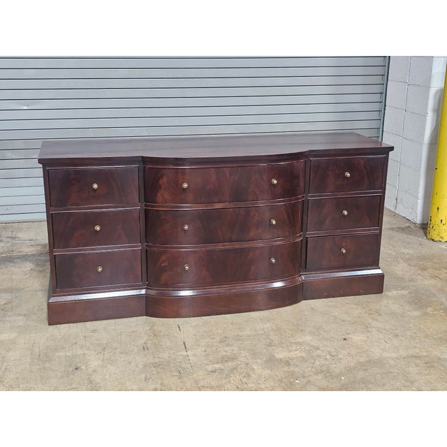 Baker Furniture Company Barbara Barry for Baker Mahogany Dresser For Sale - Image 4 of 12