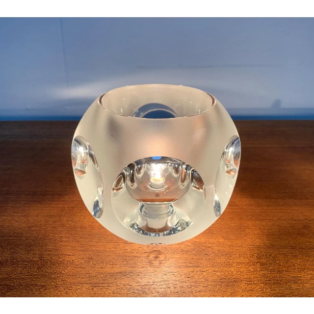 Vintage German Glass Table Lamps from Peill & Putzler, Set of 2 For Sale - Image 8 of 18