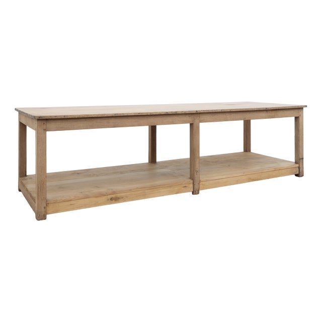 20th Century Oak Drapers Table, France, 1920 For Sale