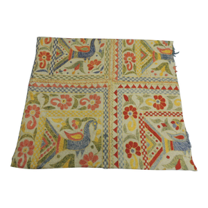Vintage Indian Embroidered Fragments