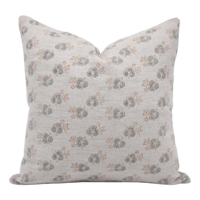 Fabdivine Decorative Cushion Cover 24x24 Inch Vintage Block Print Design- Chitranjan For Sale