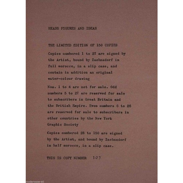 Henry Moore Lithograph Original Windswept Landscape Ltd. Edition For Sale - Image 4 of 4