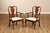Queen Anne Kittinger Colonial Williamsburg Pair of Mahogany Armchairs CW 151 For Sale - Image 3 of 18