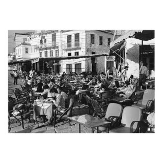 Greek Isles Black & White Photograph by Don Ware For Sale