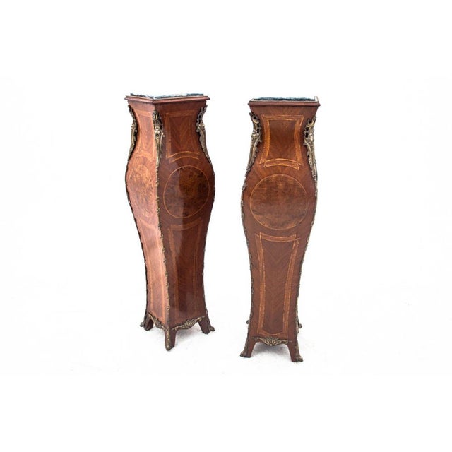 Antique Columns, France, 1870s, Set of 2, in Very Good conditions. Designed before 1890