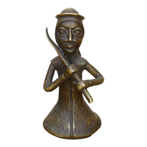 Early 20th Century Benin Style African Warrior