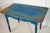 Northern Swedish Blue Country Table For Sale - Image 9 of 14