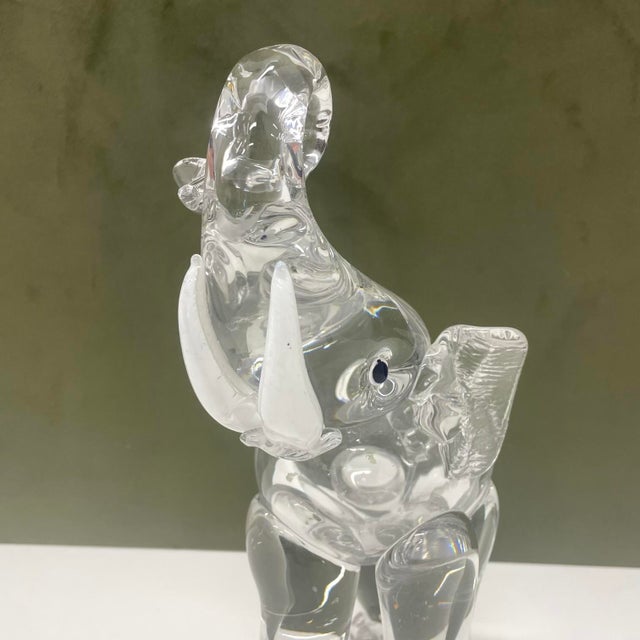 Murano Glass African Elephant, 1960s, in Very Good conditions. Designed 1960 to 1969