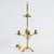 French 1960s French Neoclassical Style Bronze Candlesticks Desk Lamps - a Pair For Sale - Image 3 of 10
