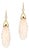 White Coral Flower Earrings with Diamonds, A Pair For Sale