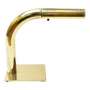 Vintage 1970s Rainbow Lamp Co. – Model G-227 Brass Swivel Tube Light Desk Lamp