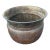 Antique Rustic Brass Planter/Cachepot Natural Patina For Sale