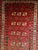 Tribal Vintage Turkmen Area Rug with Geometric Medallions Design in Red For Sale - Image 3 of 9