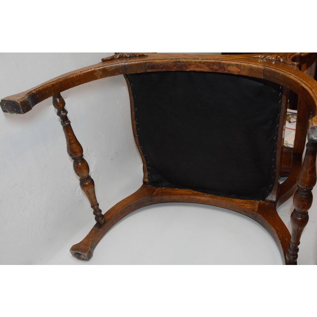 19th Century Campaign Prayer Chair For Sale - Image 10 of 11