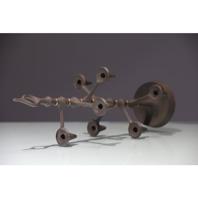 Wonderful Danish designed multi-head candleholder. Designed by Jens Quistgaard for Dansk. Candleholder heads can be...