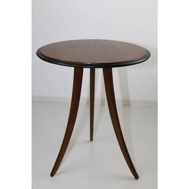 Mid-Century Modern Tripod Coffee Table by Josef Frank for Haus & Garten, 1930s For Sale - Image 3 of 11