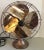 1949 Emerson Golden Jubilee Rose Gold Oscillating Electric Fan For Sale - Image 9 of 9