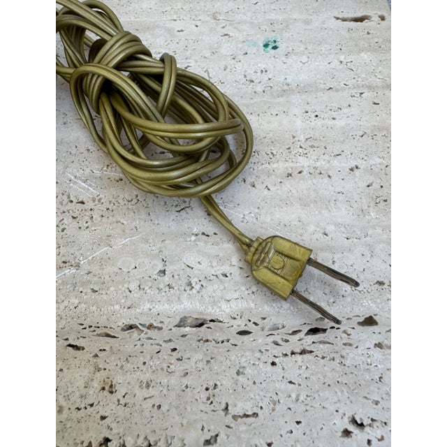 Late 20th Century Fine Glass and Brass Classic Paul Hanson Lamp in the Form and Style of Baccarat For Sale - Image 10 of 10