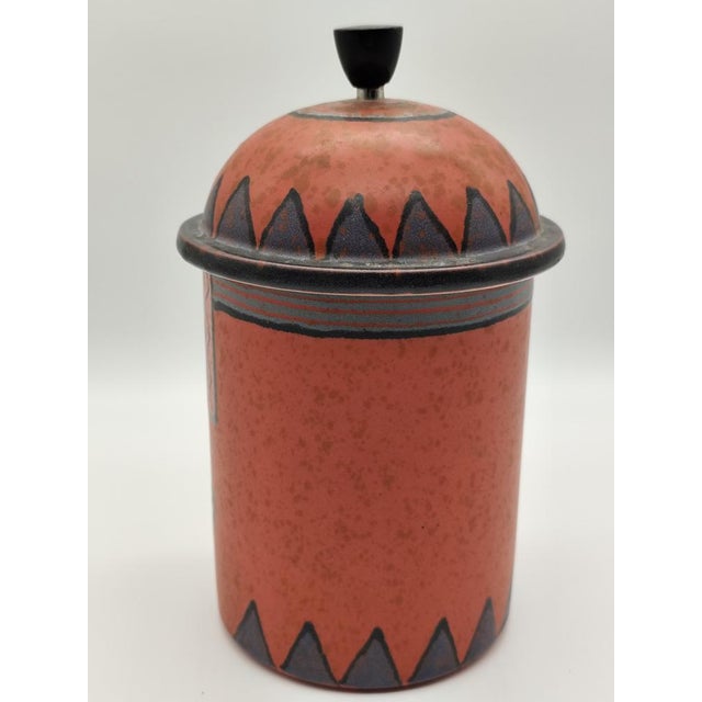 Vintage Candy Storage Jars from KMK Keramik Manufaktur Kupfermühle, 1955, Set of 4 For Sale - Image 12 of 18