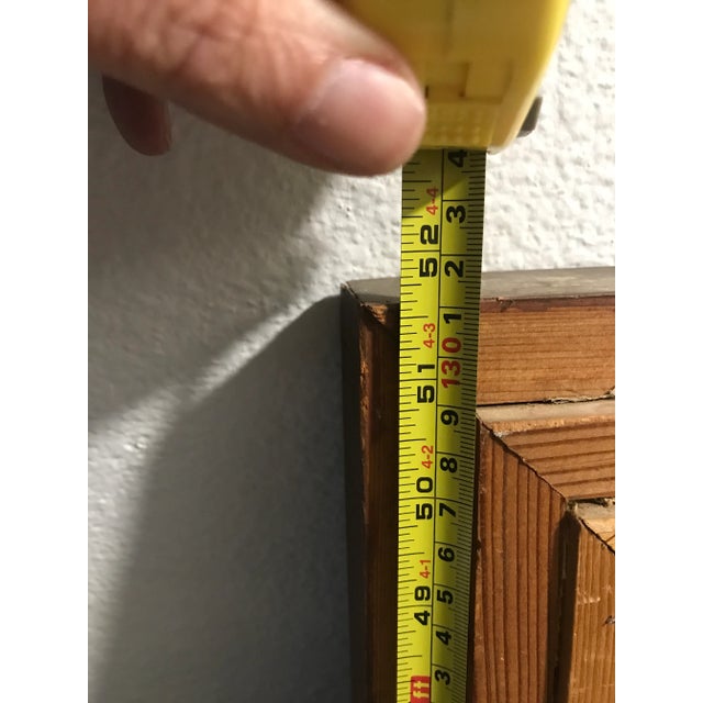 Monumental Mid Century Signed (Eisaman?) and Framed Cubism Still-Life Oil Painting For Sale - Image 9 of 10