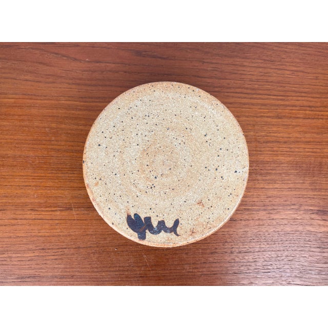 Mid-Century Modern Danish Studio Pottery Bowl by Tue Poulsen for Tue Keramik, 1960s For Sale - Image 14 of 15