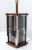 Large Mid-Century Modern Square Walnut & Lucite Table Lamp For Sale - Image 10 of 13