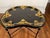 Traditional Antique Tole Tray Coffee Table on Custom Regency Style Faux Bamboo Wood Stand For Sale - Image 3 of 12