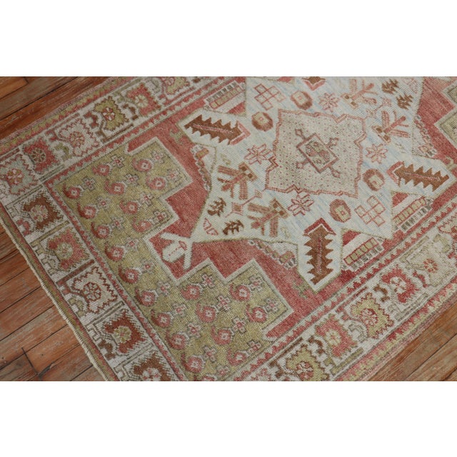 Mid 20th Century Muted Vintage Zabihi Collection Turkish Oushak Rugs - A Pair For Sale - Image 5 of 12