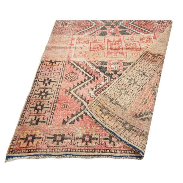 Mid 20th Century Vintage Turkish Wool Runner For Sale - Image 5 of 7