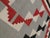 Native American Antique Navajo Carpet, Folk Rug, Handmade Wool, Beige, Gray, Blood Orange For Sale - Image 3 of 17
