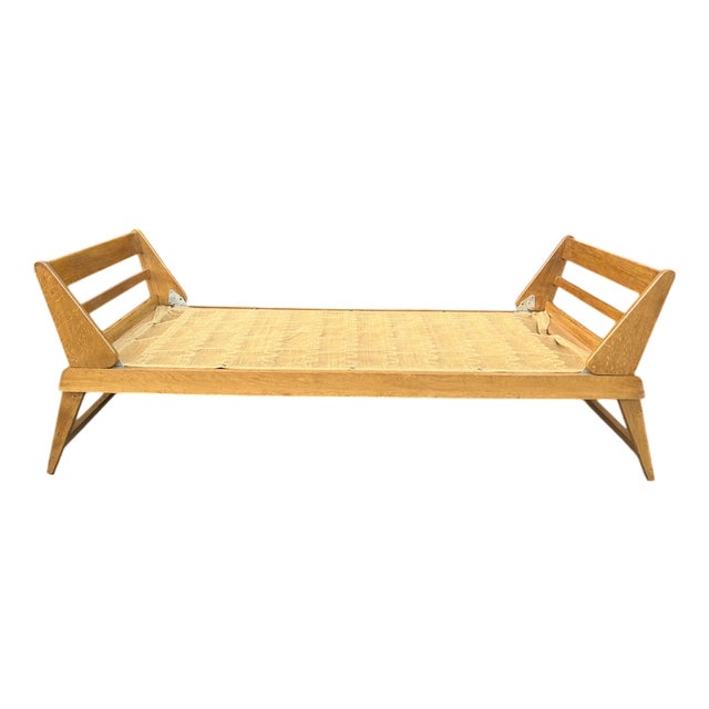 Daybed attributed to René Jean Caillette, 1950s For Sale