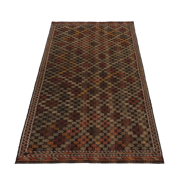 Of the coveted Kurdish style, this 6x12 Cecim kilim rug of Anatolian rug lineage enjoys a special place in our collection....