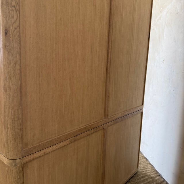 Reed 4 Shelf Oak Bookcase - Natural For Sale - Image 12 of 12