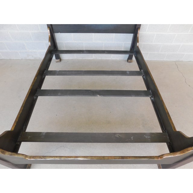 Early 21st Century The Farm House Collection Hailey Idaho Custom Crafted Queen Size Bed For Sale - Image 5 of 12