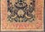 Amazing antique Persian Sultanabad carpet in navy blue background, yellow, citron green and rose red with large scale...