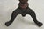 Antique American Victorian Cast Iron Wood Pedestal Adjustable Piano Bench Stool For Sale - Image 4 of 9