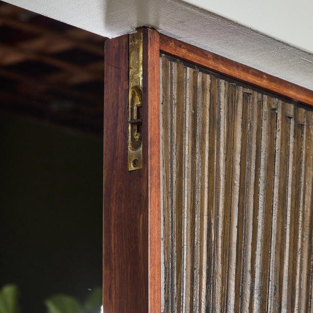 "Heroic Sunburst" Bronze Doors by Billy Joe McCarroll and David Gillespe for Forms and Surfaces For Sale - Image 9 of 12