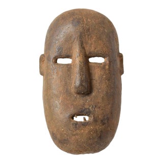 Early 20th Century Bunda Wooden Mask For Sale