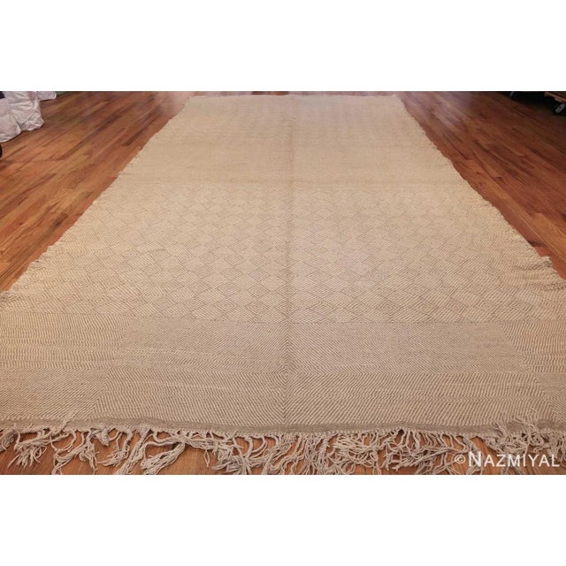 1950s Nazmiyal Collection Vintage Moroccan Flat Woven Kilim Rug For Sale - Image 5 of 5