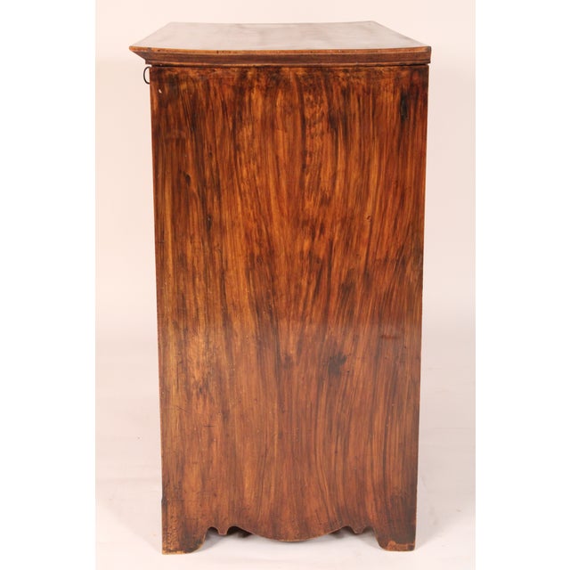 Late 19th Century Napoleon III Burl Walnut Two Door Cabinet For Sale - Image 4 of 13