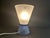 The Murano glass lamp was made by the Effetre glassworks in the 1980s. The style is modern and minimalist. The shape is...