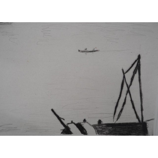 Albert Marquet, Marseille, 1947, Original Drypoint For Sale - Image 5 of 7