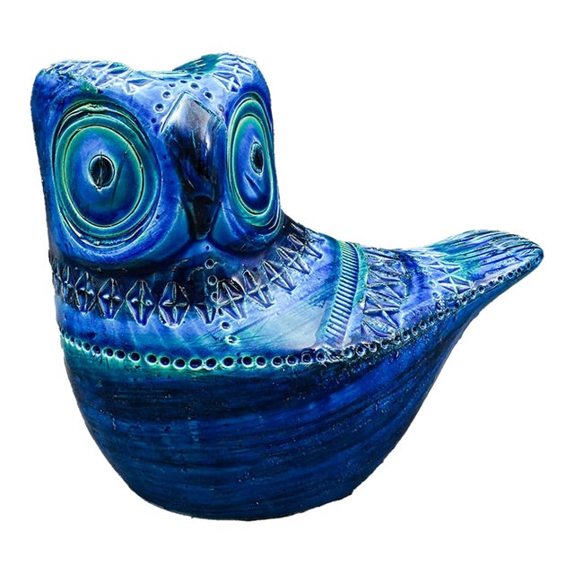 Bitossi ビトッシ Rimini Blu リミニブルー #49 Owl 梟 Bitossi ビトッシ Rimini Blu リミニブルー #49 Owl 梟 - メルカリ